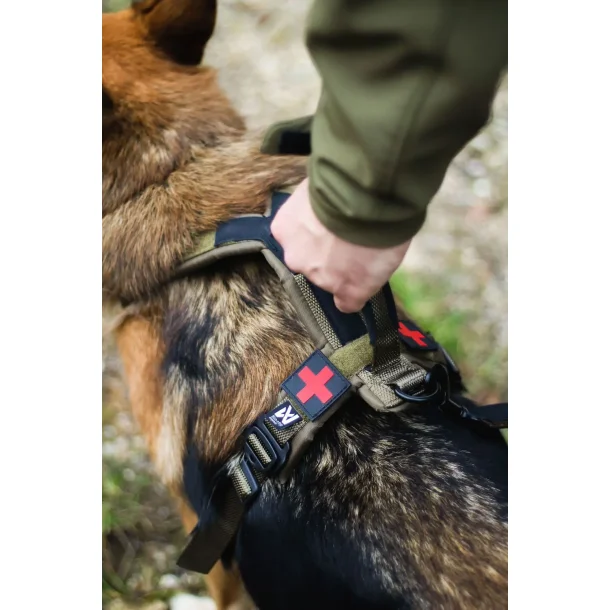 Non-stop Dogwear Line harness grip defense - Grn