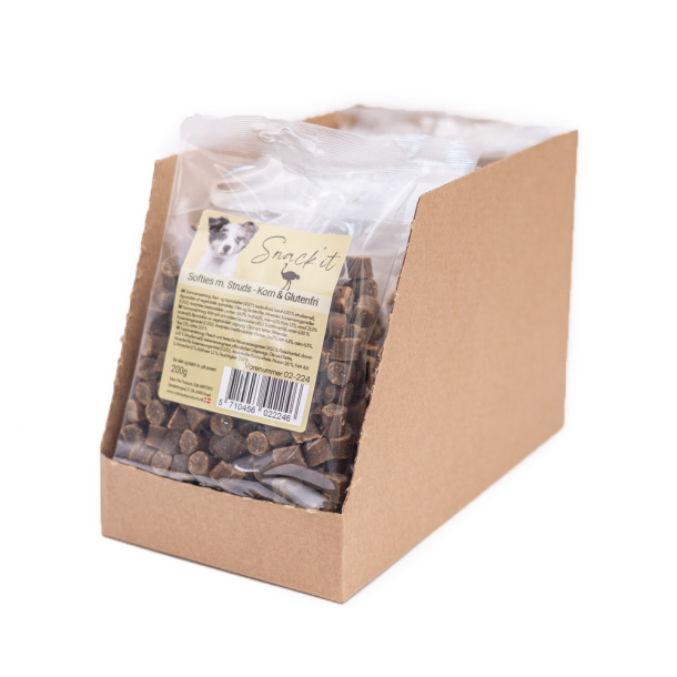 Favoritpakke - Softies Godbidder - Struds - 8 x 200 gram