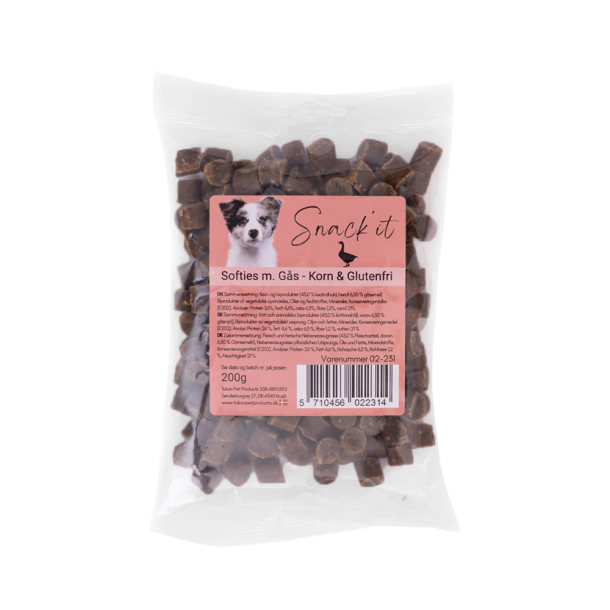 Snack'it - Softies Godbidder - G�s, 200 gram