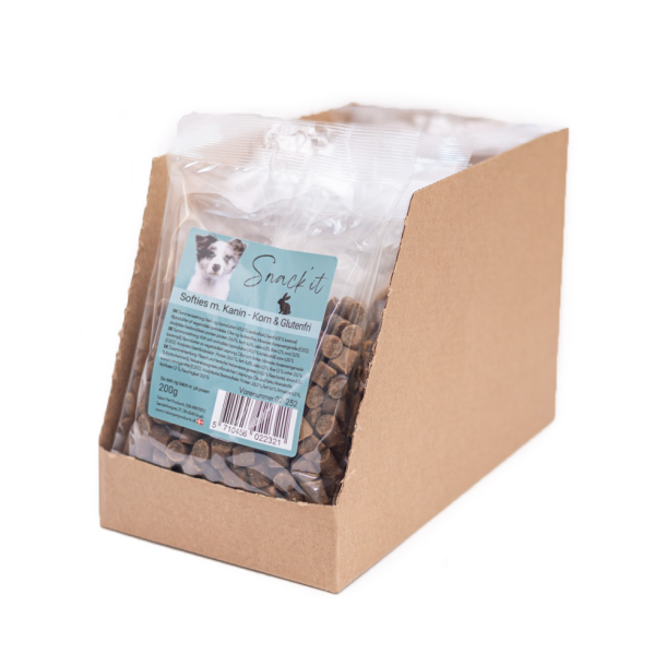 Favoritpakke - Softies Godbidder, Kanin - 8 x 200 gram