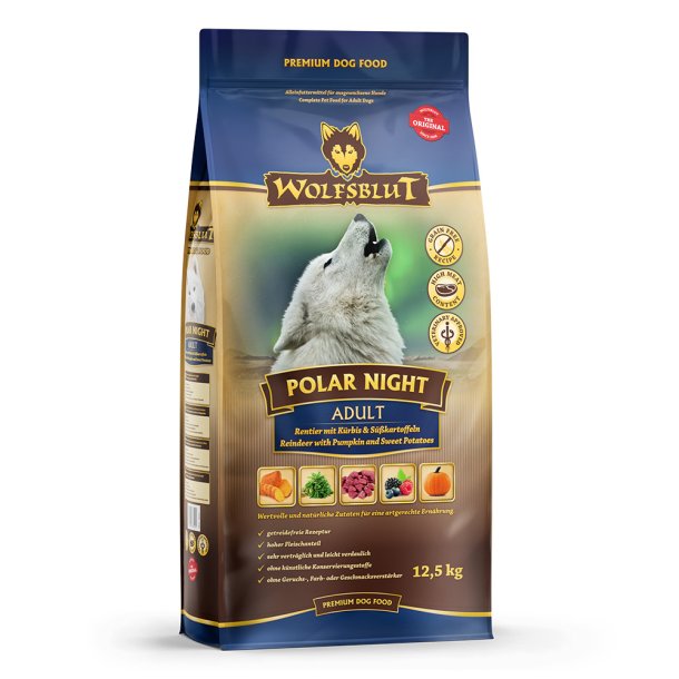 Wolfsblut Polar Night, Adult 12.5kg - Rensdyr