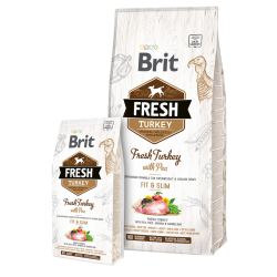 Brit Fresh Adult Fit &amp; Slim Trfoder, Kalkun &amp; rter