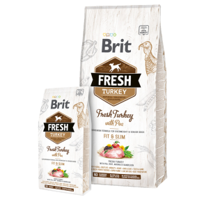 Brit Fresh Adult Fit & Slim Trfoder, Kalkun & rter
