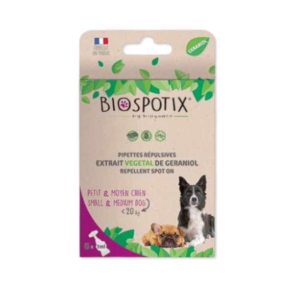 Biospotix - Anti loppe/ fl�t Pipetter, hund > 20kg