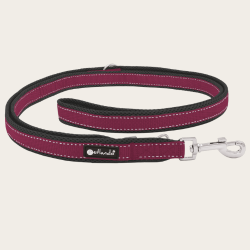 Petlando Outdoor Justerbar Hundesnor - Berry/sort