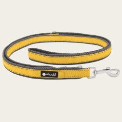 Petlando Outdoor Justerbar Hundesnor - Gul/gr