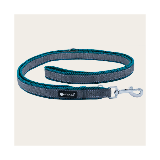 Petlando Outdoor Justerbar Hundesnor - Gr/petroleum