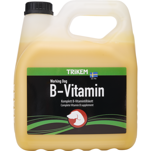 Trikem - WD B-vitamin, Til fldning, pelsvkst, tarmflora eller intensiv trning
