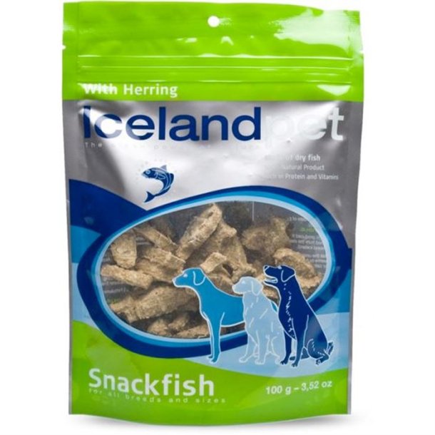 Iceland Pet Treat - Godbidder m. Sild, 100g