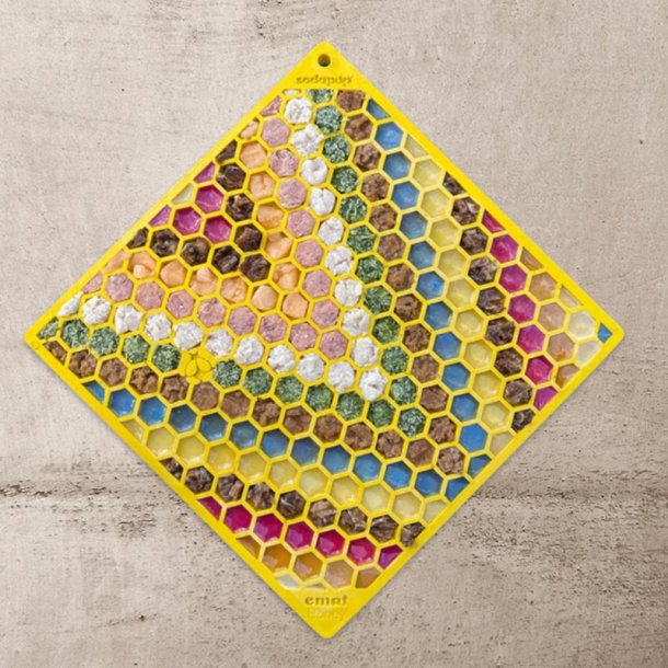 Sodapup Lickmat Honeycomb - Gul