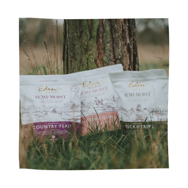 EDEN 60/40 Semi Moist Laks &amp; Vagtel 