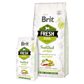 Brit Fresh Adult Active Run & Work Trfoder, And & Hirse
