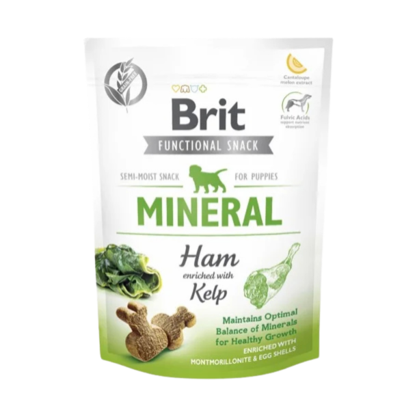 Brit Care Functional Mineral Til Hvalpe, Skinke &amp; Tang - 150 g