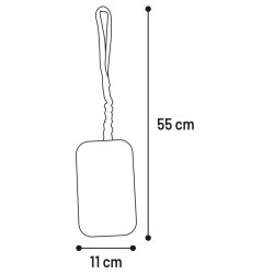Instinct Chaser - Dummy i gte freskind, 55X11X4CM