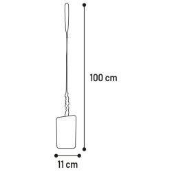 Instinct Chaser Long - Dummy i gte freskind, 100X11X4CM