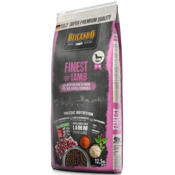Belcando GF Finest Lam - Instant Sauce, Adult, Str: XS-M 12,5 kilo