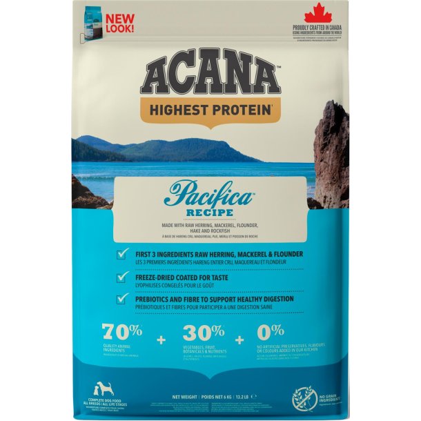 ACANA Highest Protein - Dog Pacifica, Makrel