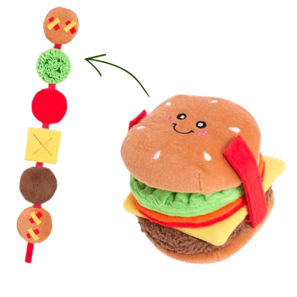 Zippy Paws - Snuseleget�j, cheeseburger
