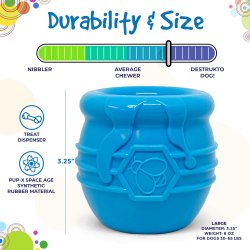 Sodapup Honey Pot - Bl, Large 