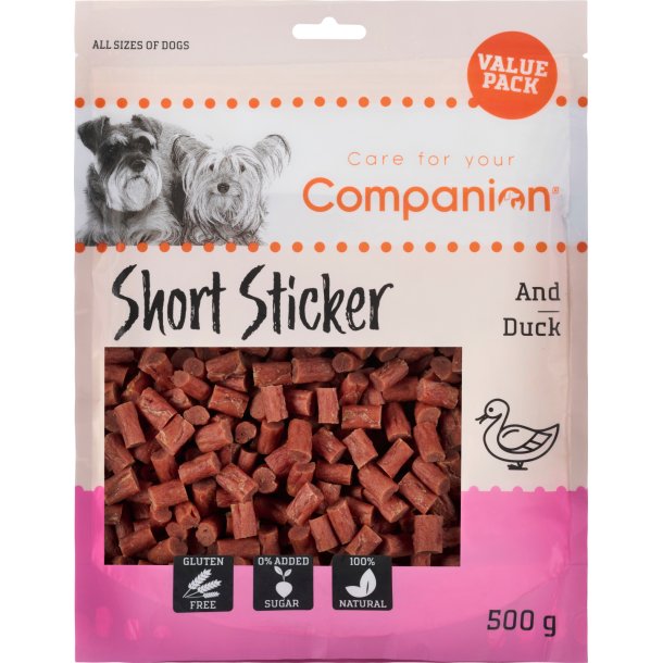 Companion Short Sticks Med And, XXL Value Pack - 500 g