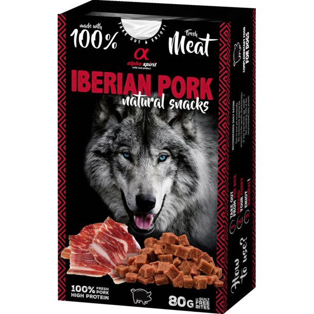 Alpha Spirit Naturals Godbidder, Iberian pork - 80g