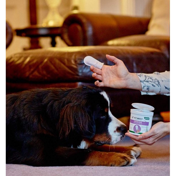 Vet's Best Engangs finger re renseservietter 50 stk. 