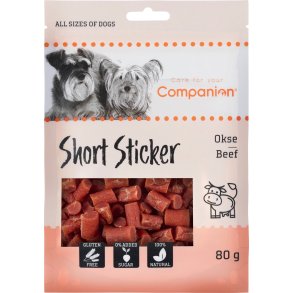 Companion Short Sticks, Okse - 80 g