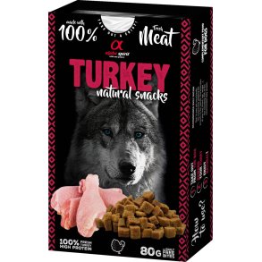 Alpha Spirit Naturals Godbidder, Kalkun - 80g