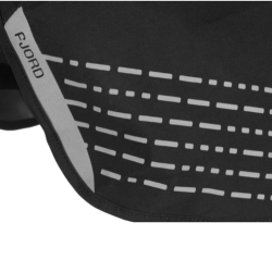 Nonstop Dogwear - Fjord regnfrakke | Sort