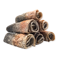 Pets Best - Lakseskind Ruller, 100g