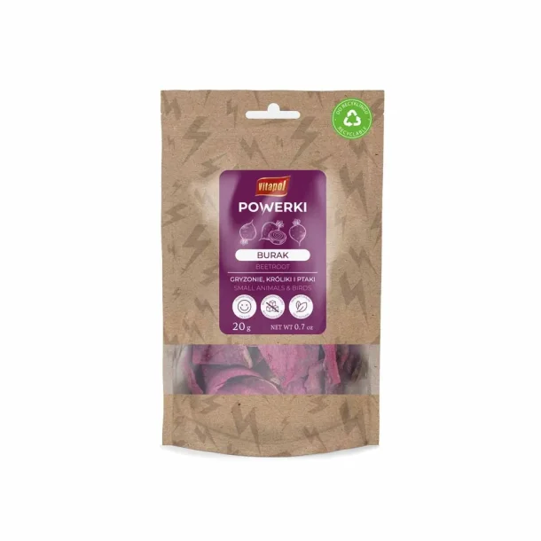 Powerki Freeze-dried Beetrot 20g