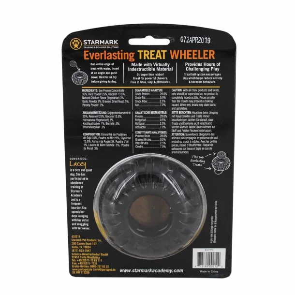 Starmark Treat wheeler legetj - Sort