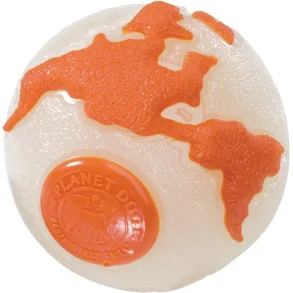 Planet Dog OrbeeBall – Hvid/Orange