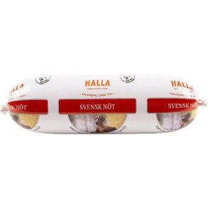 Halla Svensk Oksekd Vdfoder 650g