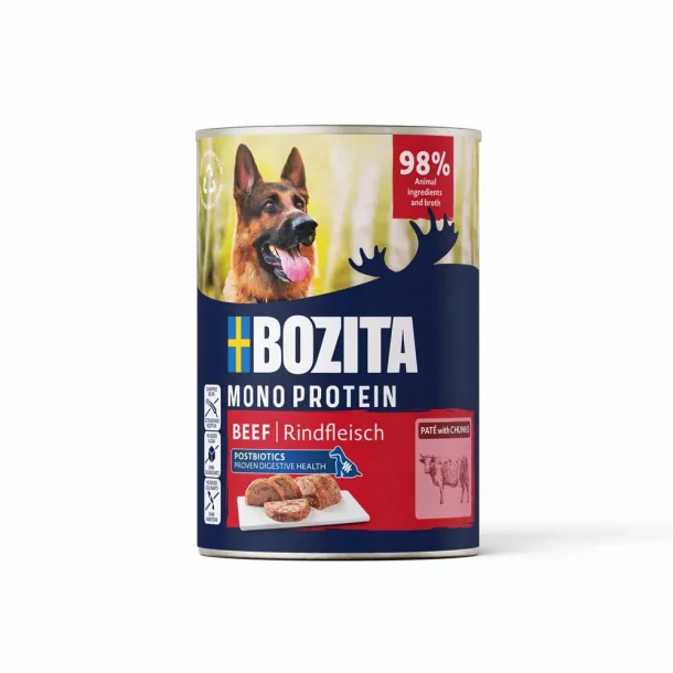 Bozita - Dog Pate, Okse - 400g