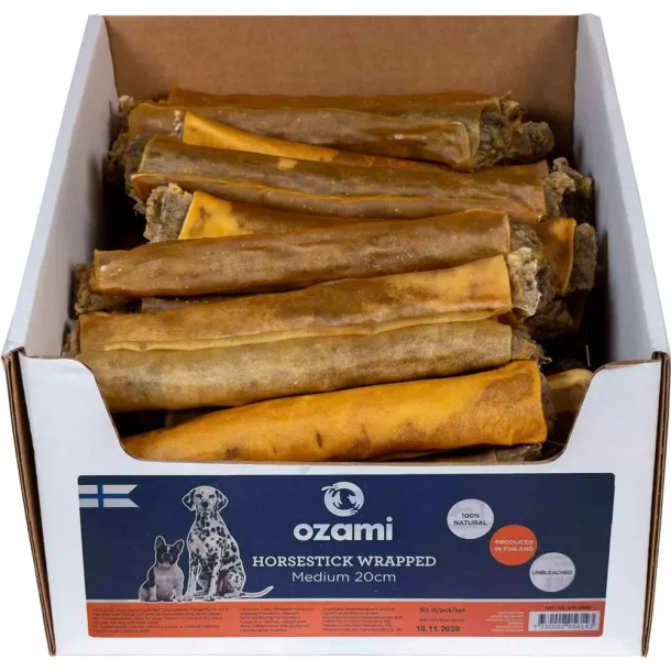 Hestesnack Medium Wrapped 20 cm 