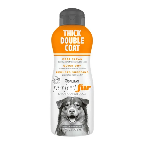 Tropiclean - Perfect Fur - Tyk dobbelt pels shampoo, 473ml