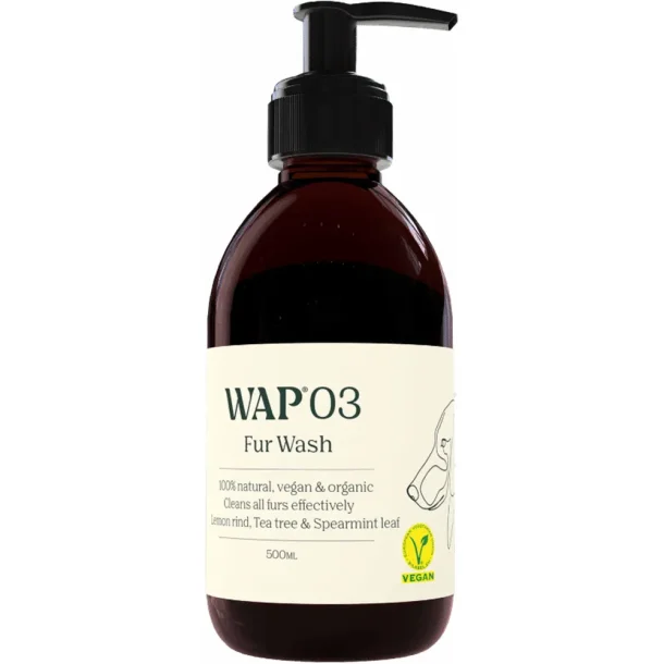 WAP03 - �ko Naturlig Hunde-shampoo, 500ML