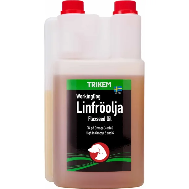 WorkingDog Linfrolja 1l - Omega 3 &amp; 6 