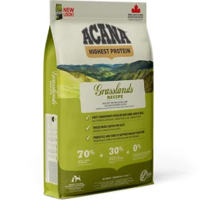 ACANA Highest Protein - Dog Grasslands, Lam & And