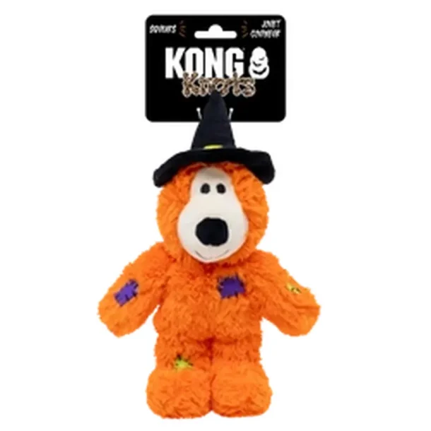 Kong - Halloween Wildknots Heksebj�rn,  Orange - S/M