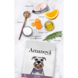 Amanova - Delikat Fisk, Senior hundefoder