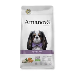 Amanova - Delikat Fisk, Senior hundefoder til sm� hunde