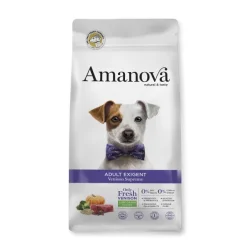 Amanova - Eksklusiv Hjort, Hundefoder til kr�sne hunde