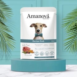 Amanova - Iberico Gris, Kornfrit v�dfoder til voksne hunde 