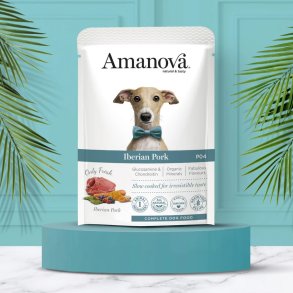 Amanova - Iberico Gris, Kornfrit v�dfoder til voksne hunde 