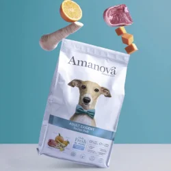  Amanova -  Iberico Gris, Kornfrit voksen hundefoder