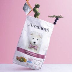 Amanova - Luksus Laks Sensitive - Kornfrit hvalpefoder