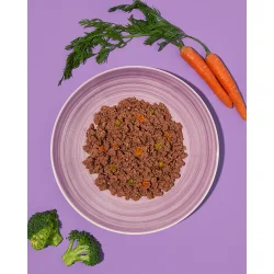 Amanova - Saftig Okse &amp; Kylling, Kornfrit v�dfoder til voksne hunde 