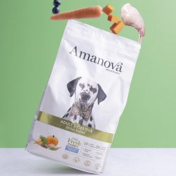 Amanova - Sk�n Kanin, Kornfrit voksen hundefoder